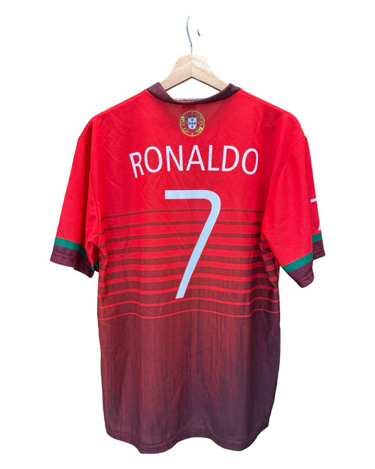 Vintage 00s Ronaldo Portugal 7 Soccer Jersey