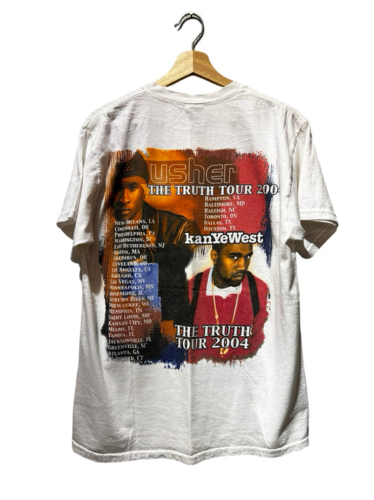 Vintage 2004 Usher The Truth Tour Kanye Tee