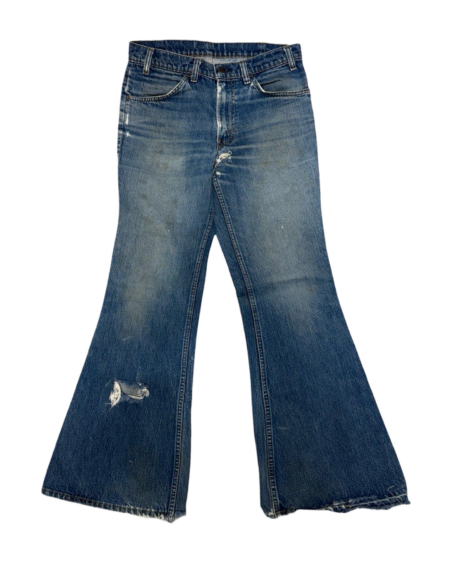 70s Levi's Orange Tab Flared Denim Jeans size 30