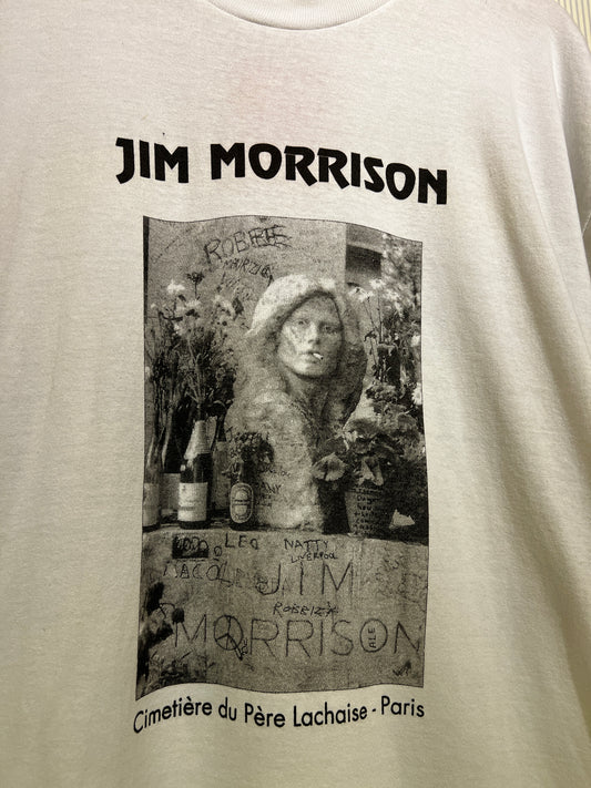Vintage 90s The Doors Jim Morrison Paris Memorial Tee
