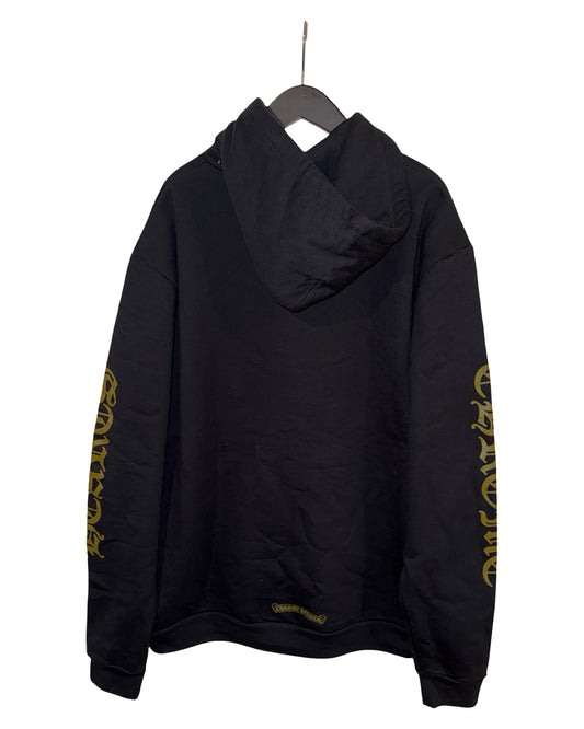 Chrome Hearts Black & Army Green Logo Hoodie