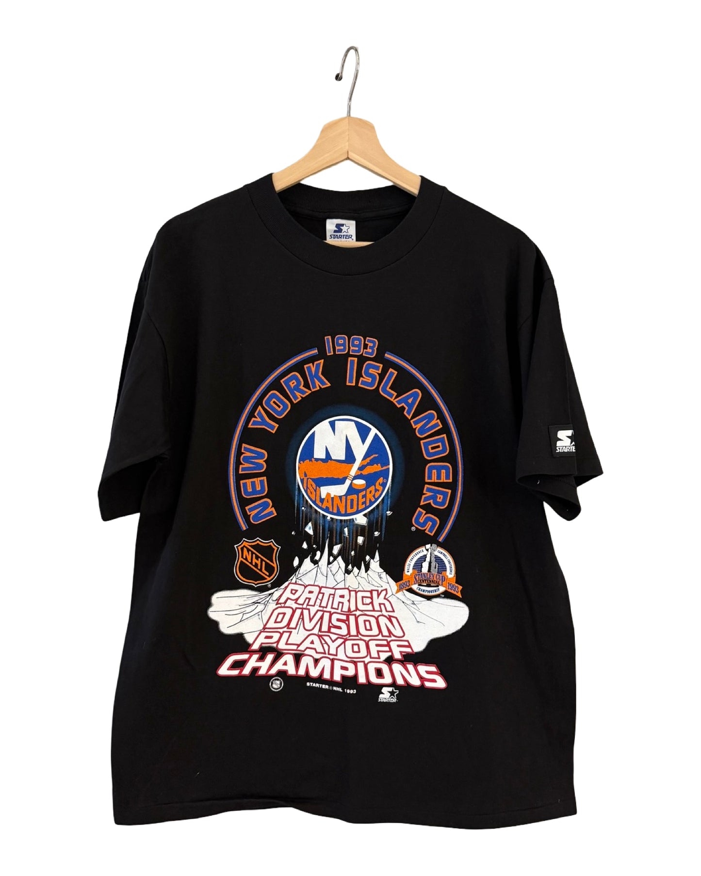 Vintage 1993 New York Islanders Starter Tee