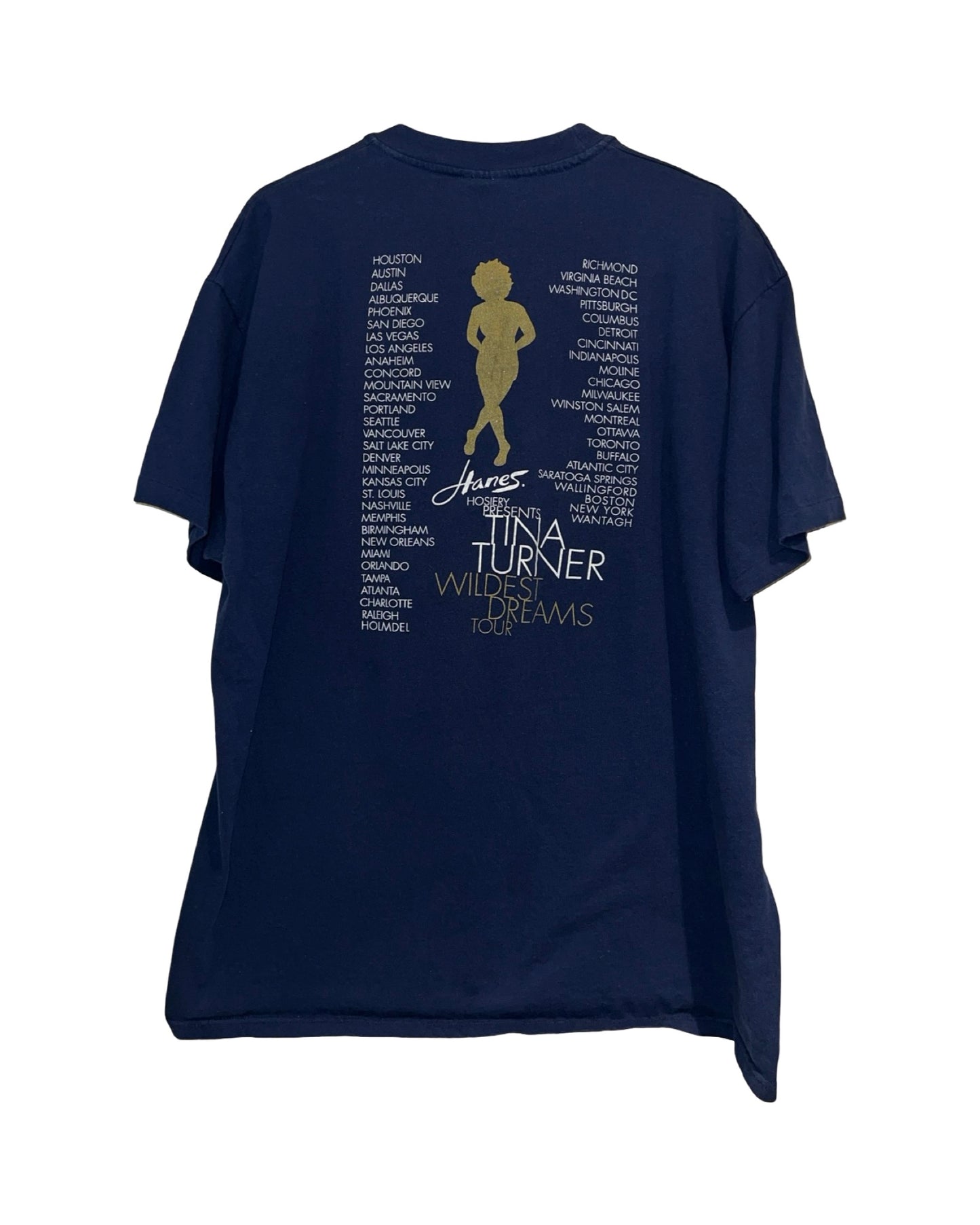 Vintage 1997 Tina Turner Wildest Dreams Tour Tee