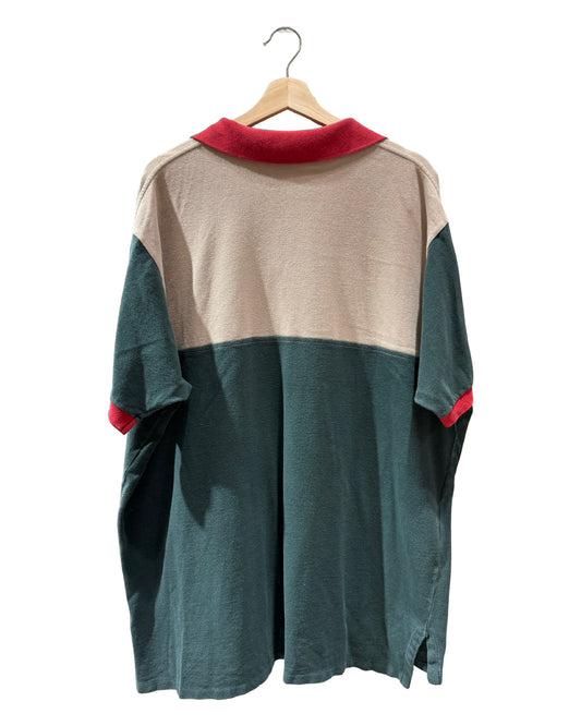 Vintage 90s Polo Ralph Lauren Colorblock Tan Shirt