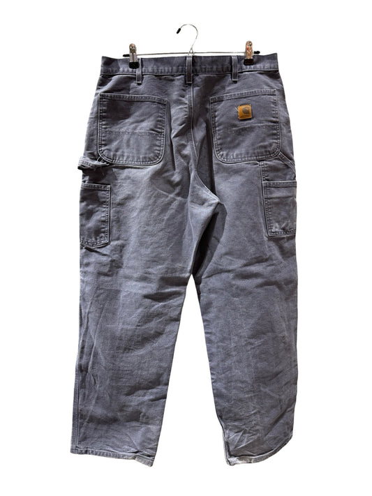 Vintage Carhartt Slate Gray Carpenter Pants size 36