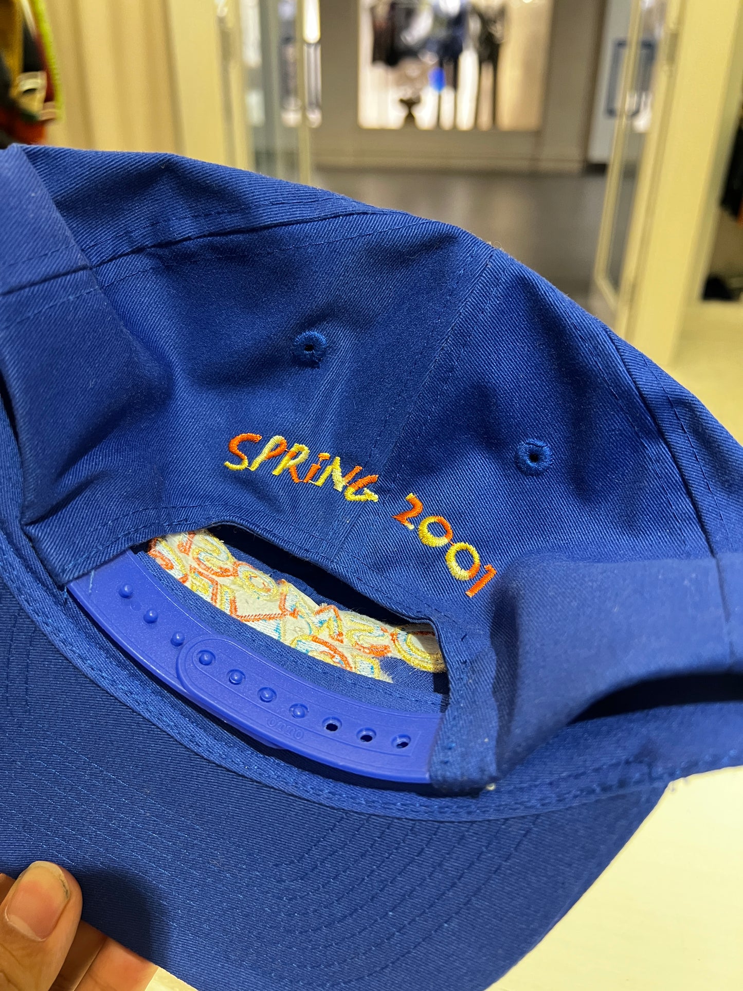 Vintage 2001 Osmosis Jones Movie Promo Blue Hat