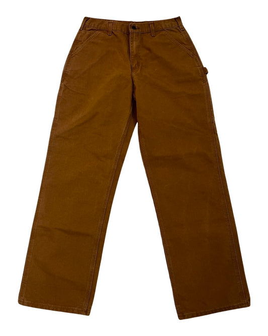 33 x 34 Vintage Carhartt Dark Tan Pants