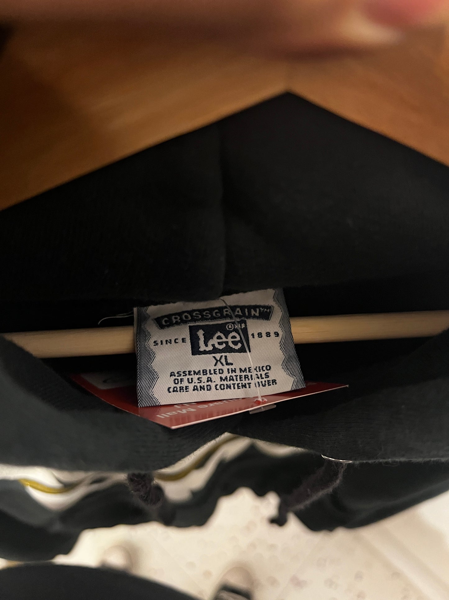 Vintage 90s RUN DMC No CompromEyes Lee Hoodie