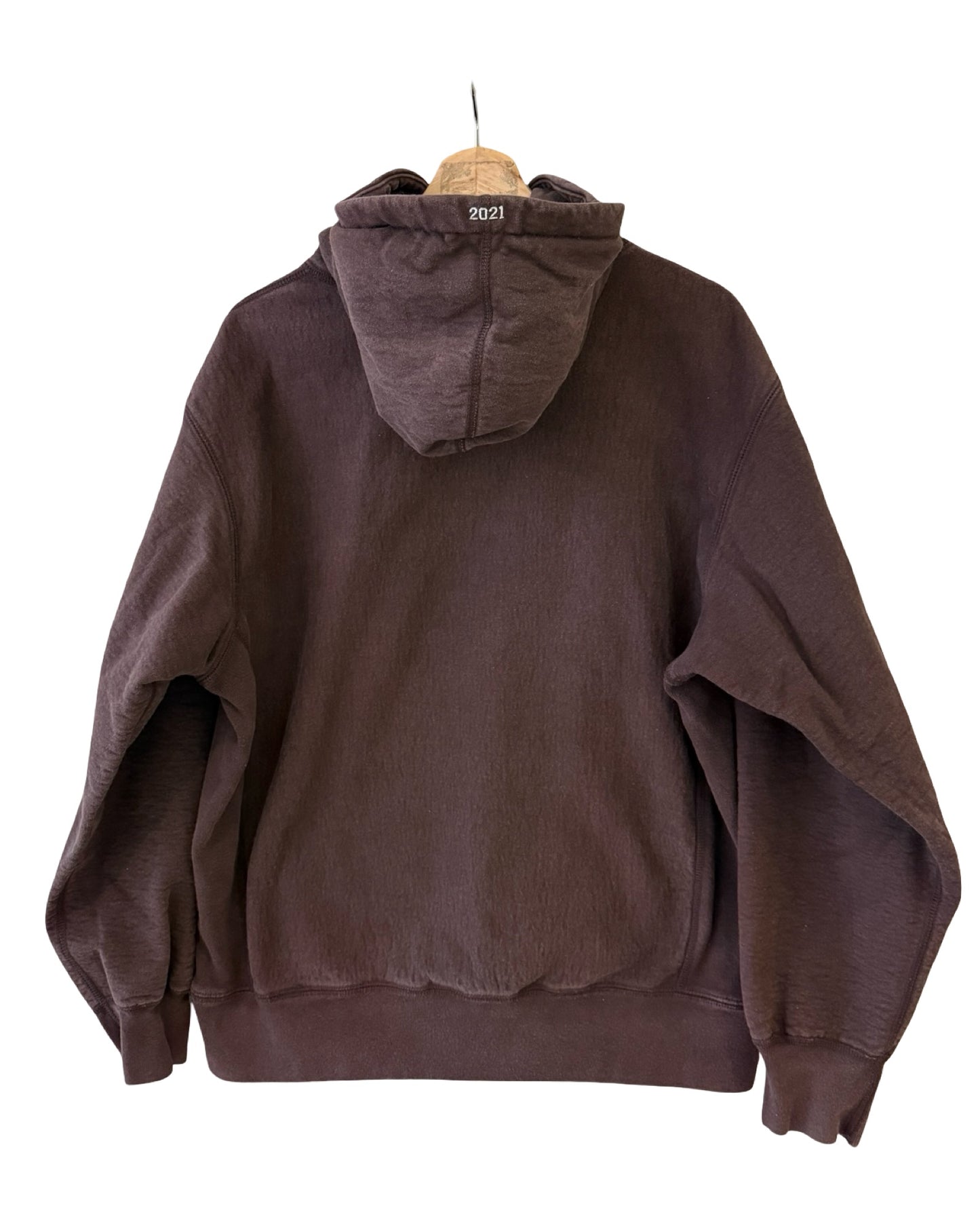 2021 Supreme Brown Box Logo Hoodie