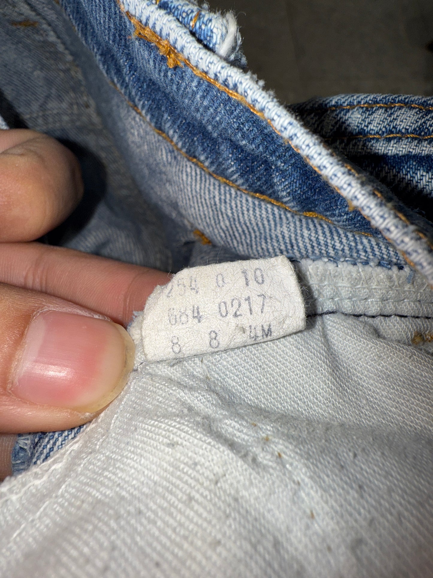 70s Levi's Orange Tab Flared Denim Jeans size 30