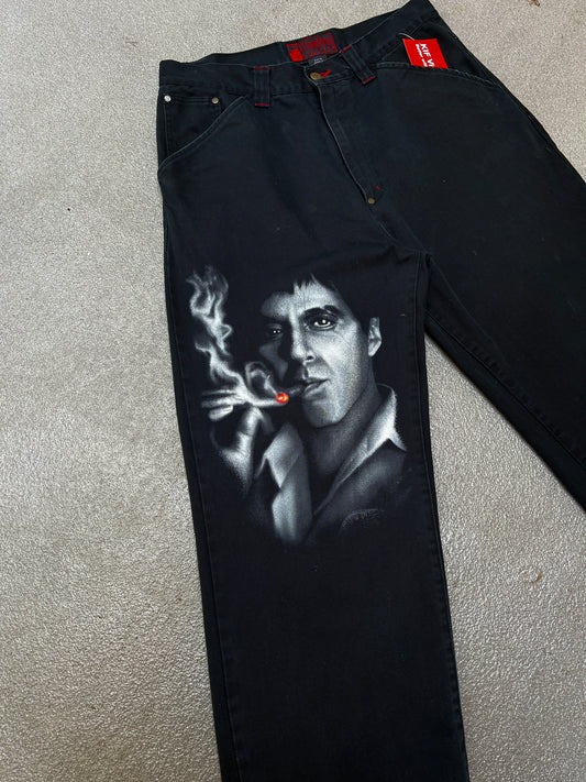 Vintage Scarface Jeans size 34