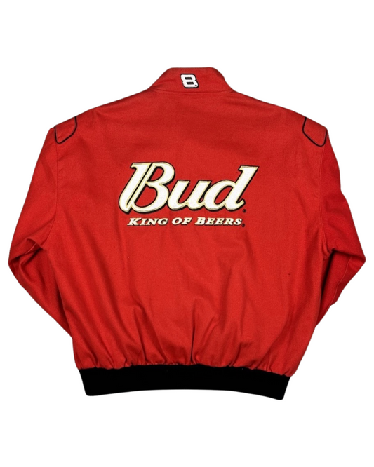 Vintage 90s Budweiser NASCAR Jacket