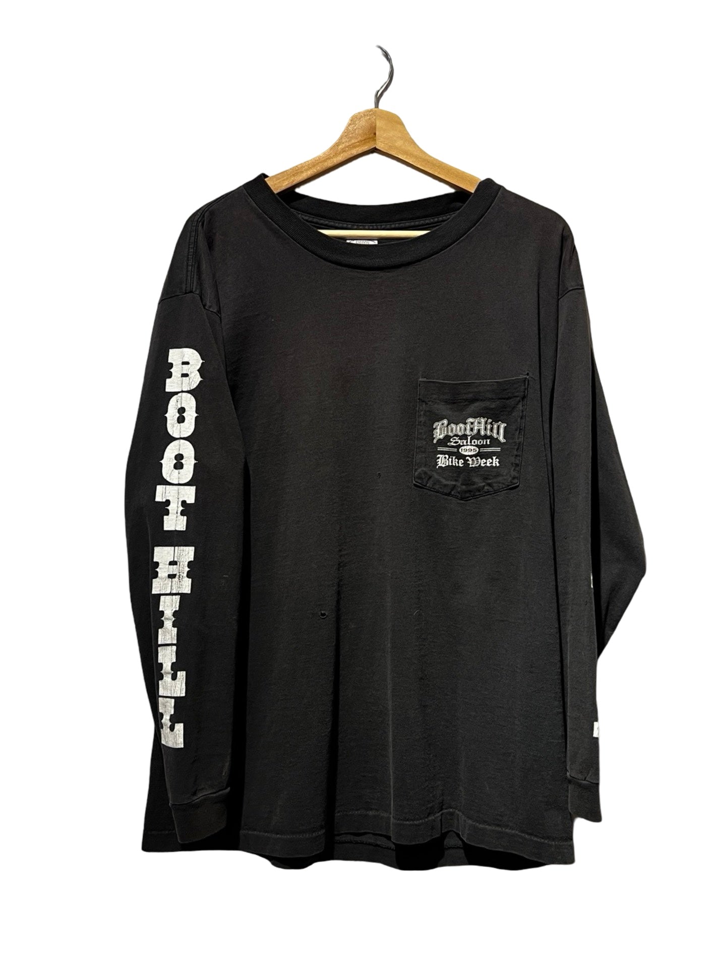Vintage 90s Boot Hill Bike Week L/S Tee