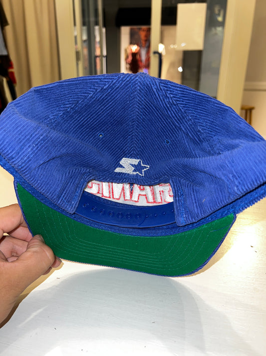 Vintage Rare 90s Starter New York Giants Corduroy Hat