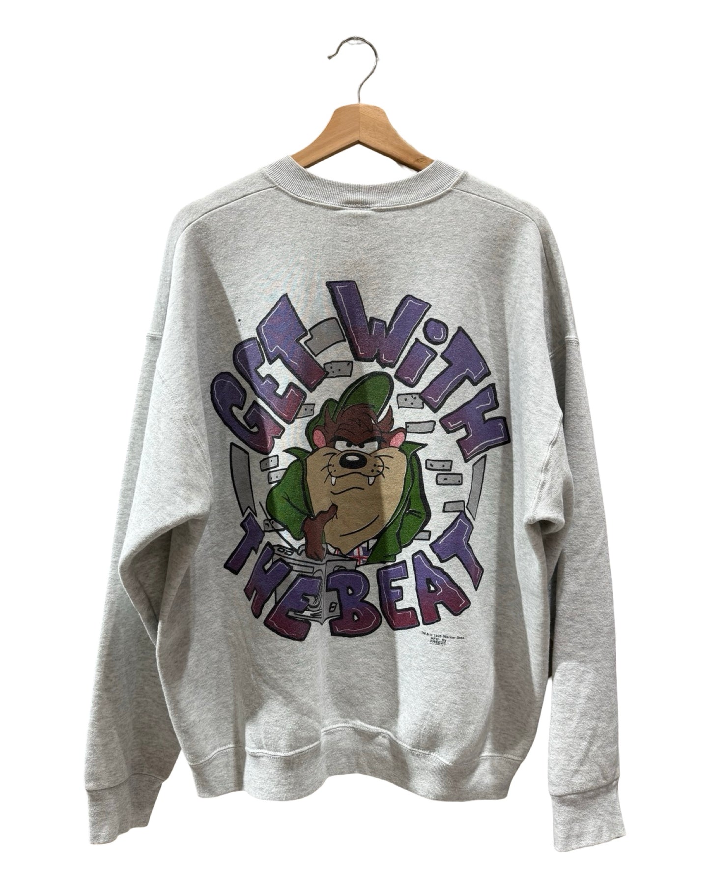 Vintage 1995 Looney Tunes Taz Radio Crewneck