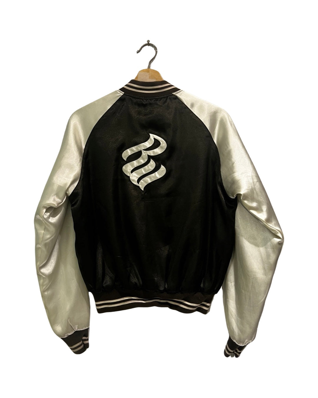 y2k Rocawear Satin Varsity Jacket