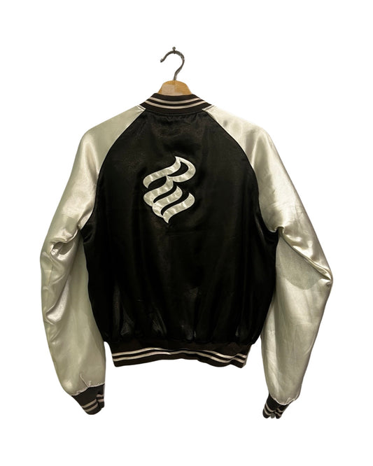 y2k Rocawear Satin Varsity Jacket