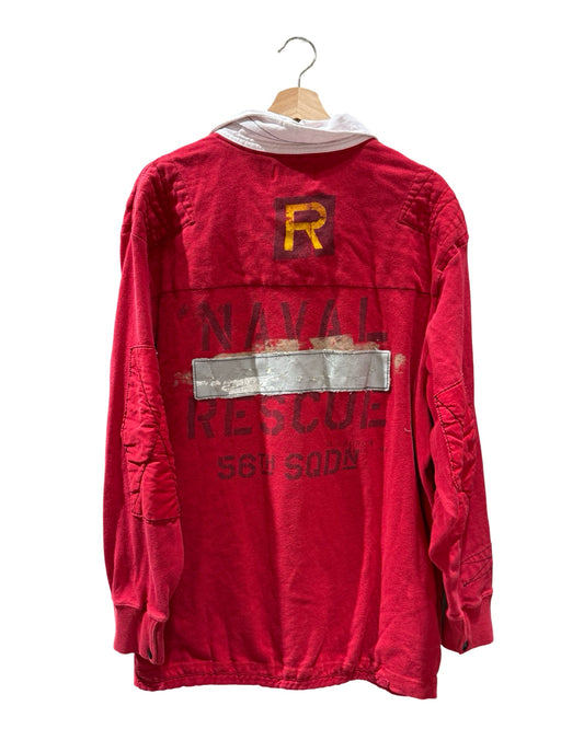 Vintage Polo Ralph Lauren 56th Naval Rescue Squad L/S Rugby Shirt