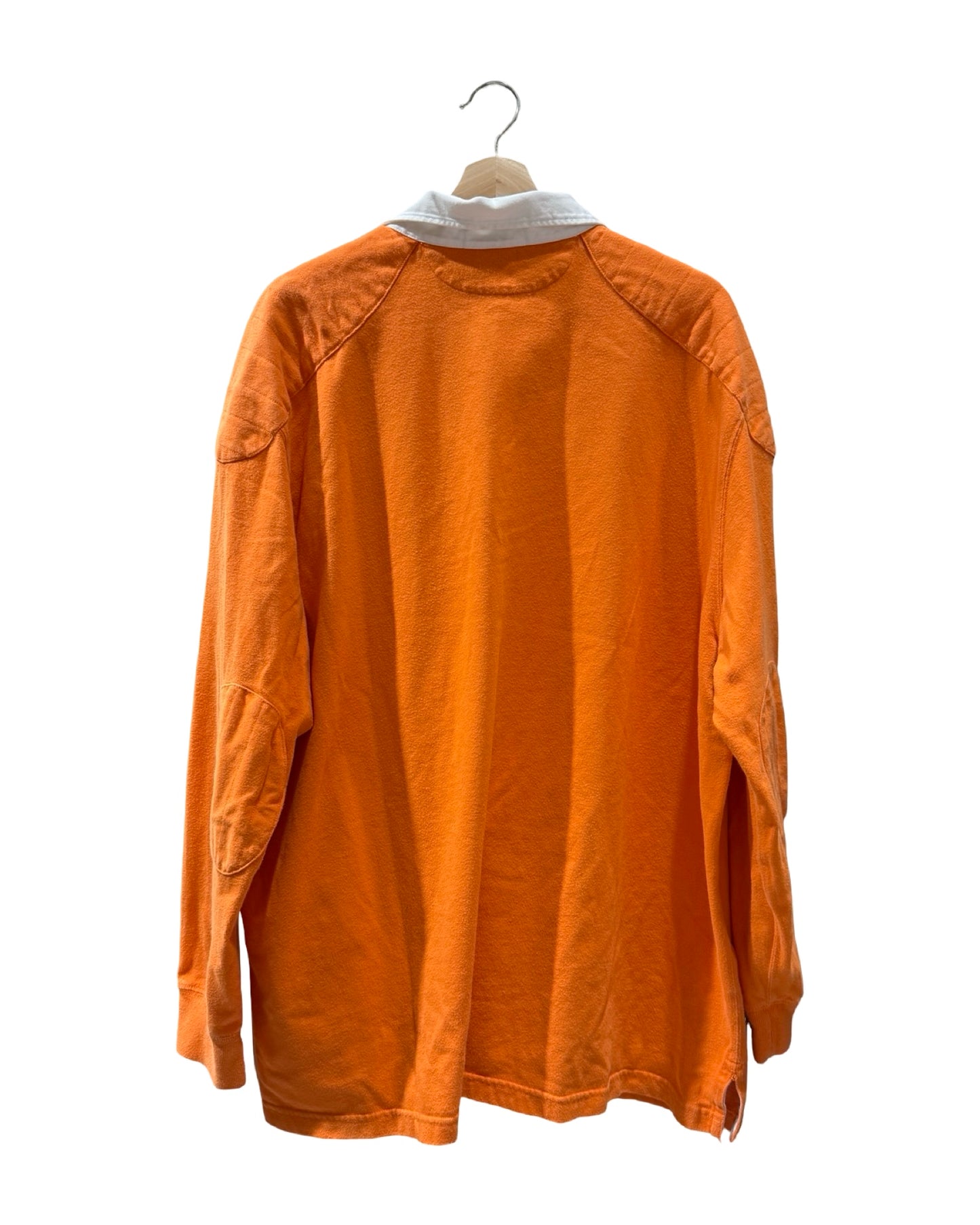 Vintage Polo Ralph Lauren Five Horsemen Orange L/S Rugby Shirt