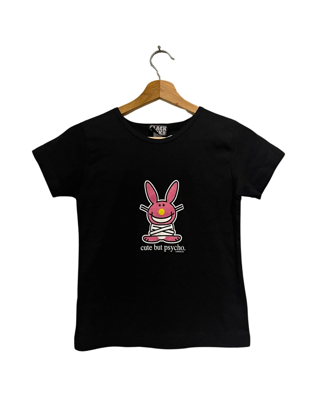 BJ y2k Happy Bunny Cute But Psycho Tee