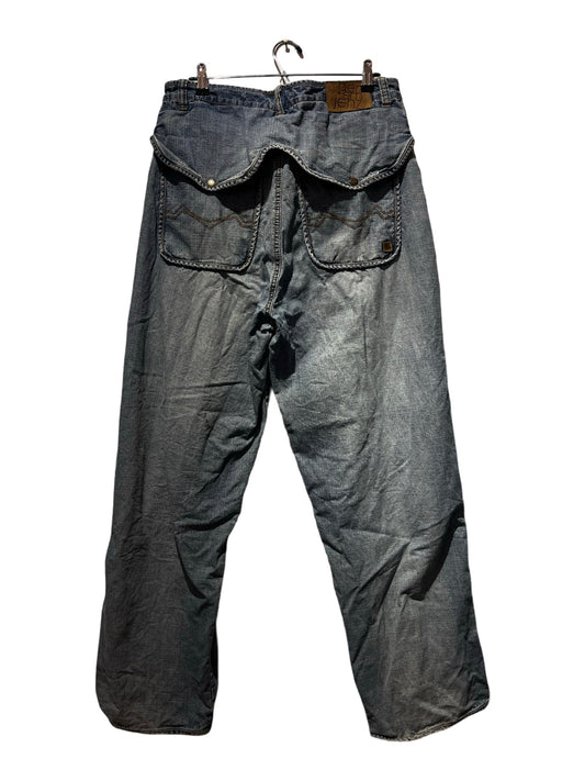 36 x 32 Vintage 90s Omavi Denim Baggy Jeans