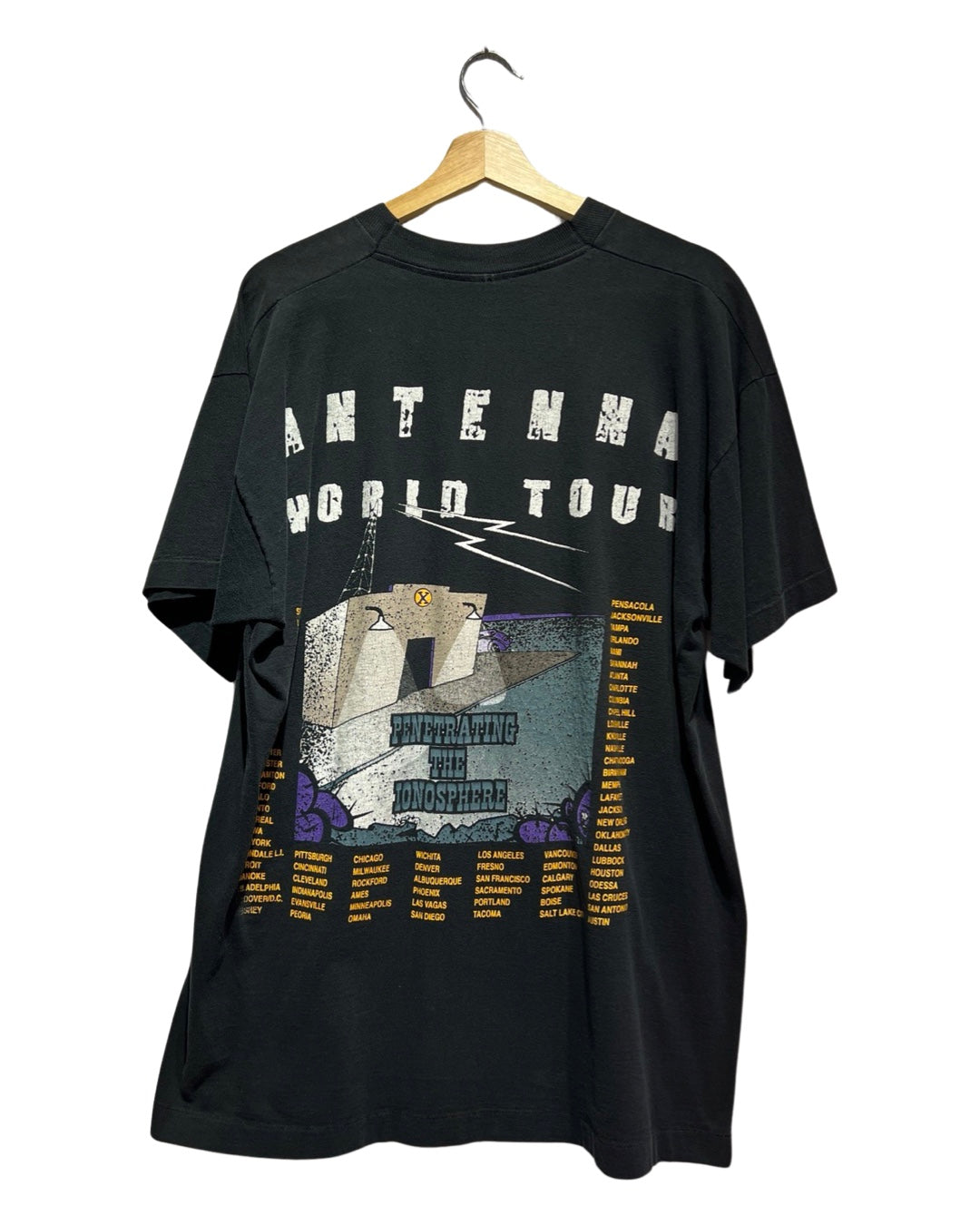 Vintage 1994 ZZ Top Antenna Tour Tee