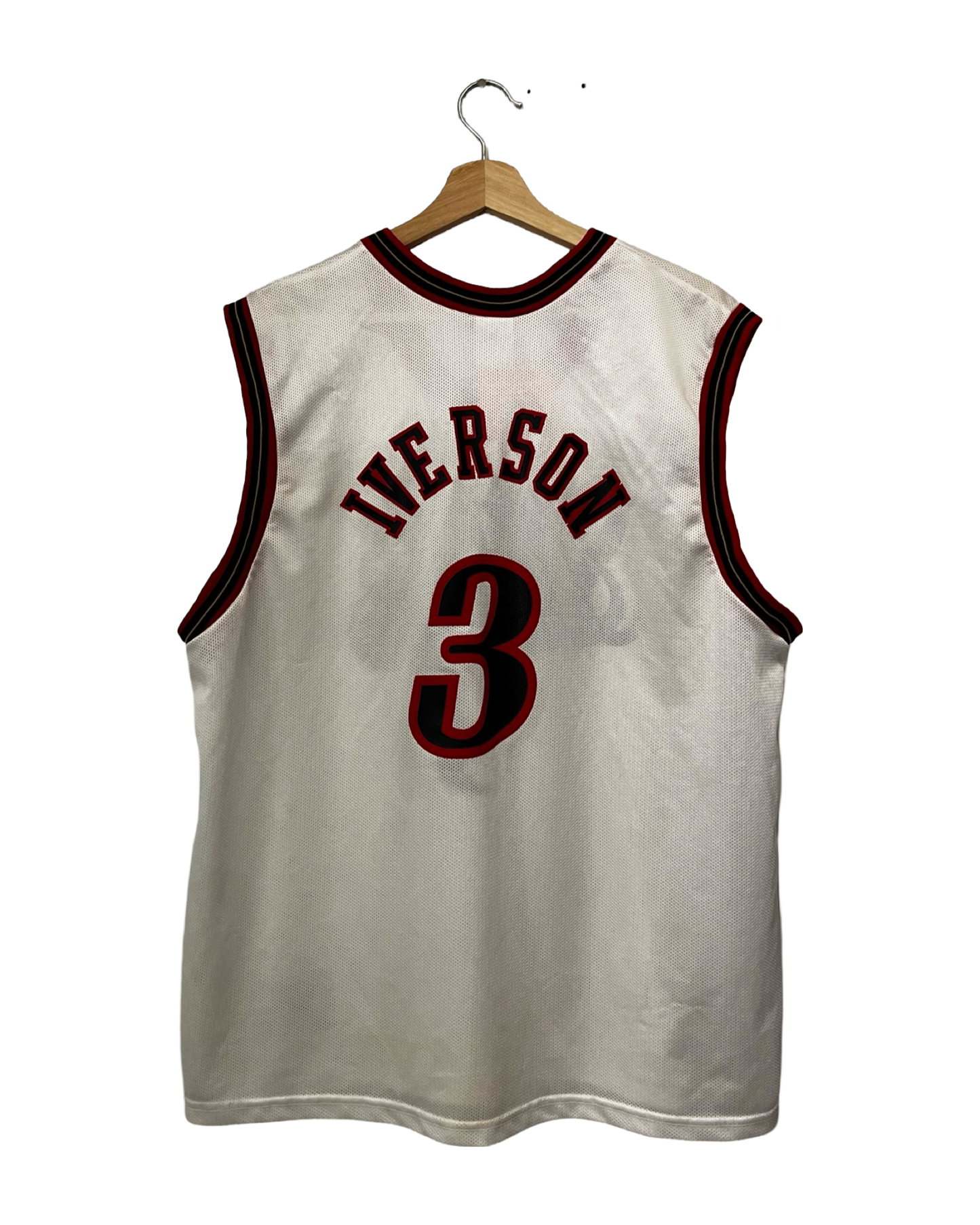 Vintage 2002 Allen Iverson 76ers 3 Champion Jersey