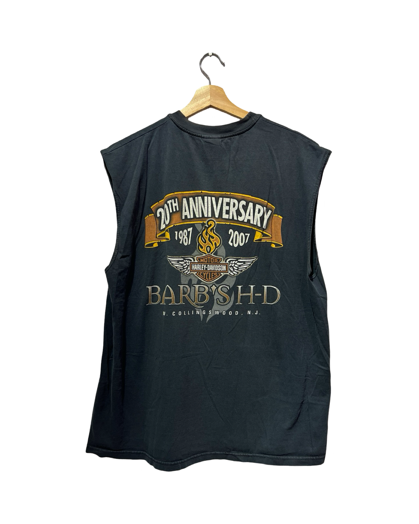 Vintage 2007 Harley Davidson 20th Anniversary Tank