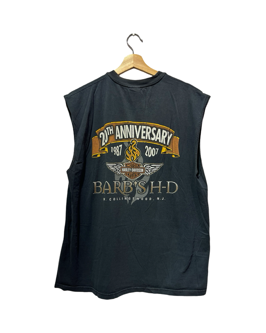 Vintage 2007 Harley Davidson 20th Anniversary Tank