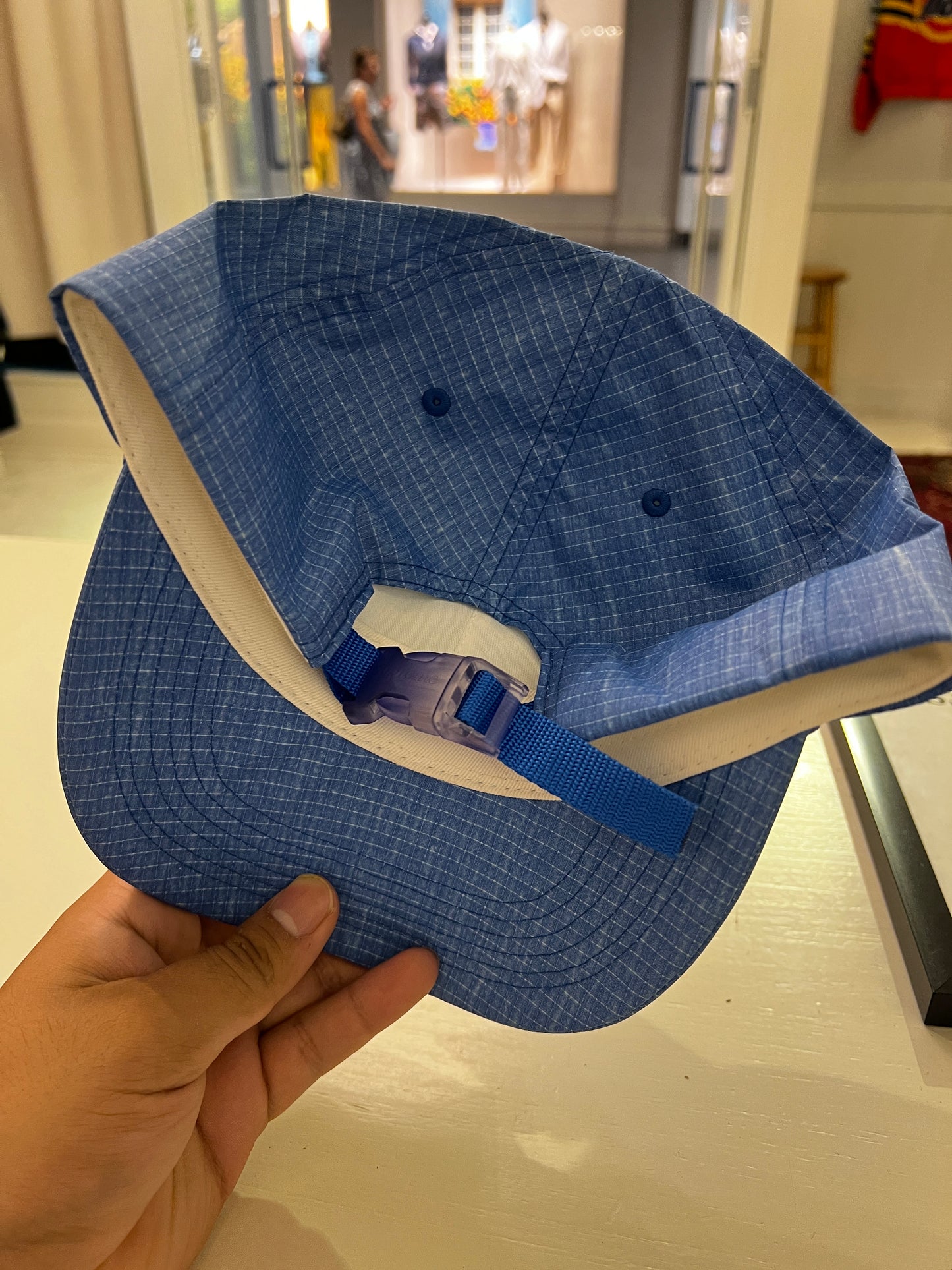 Archive Supreme Waterproof Blue Strapback Hat