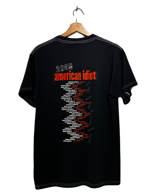 Vintage 2005 Green Day American Idiot Tour Tee