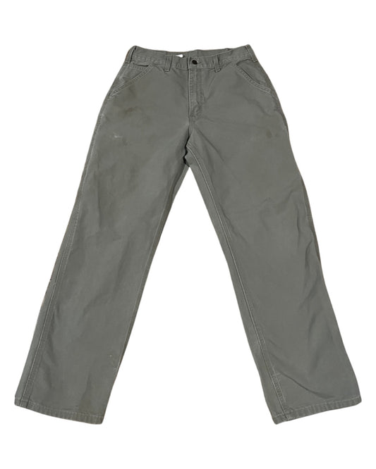 32 x 32 Vintage 90s Carhartt Light Gray Pants