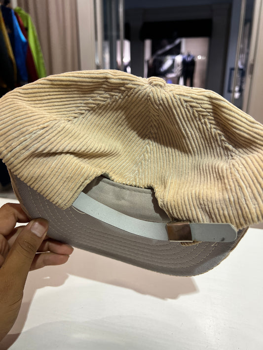 Vintage 80s Apple Computers Corduroy Strapback Hat