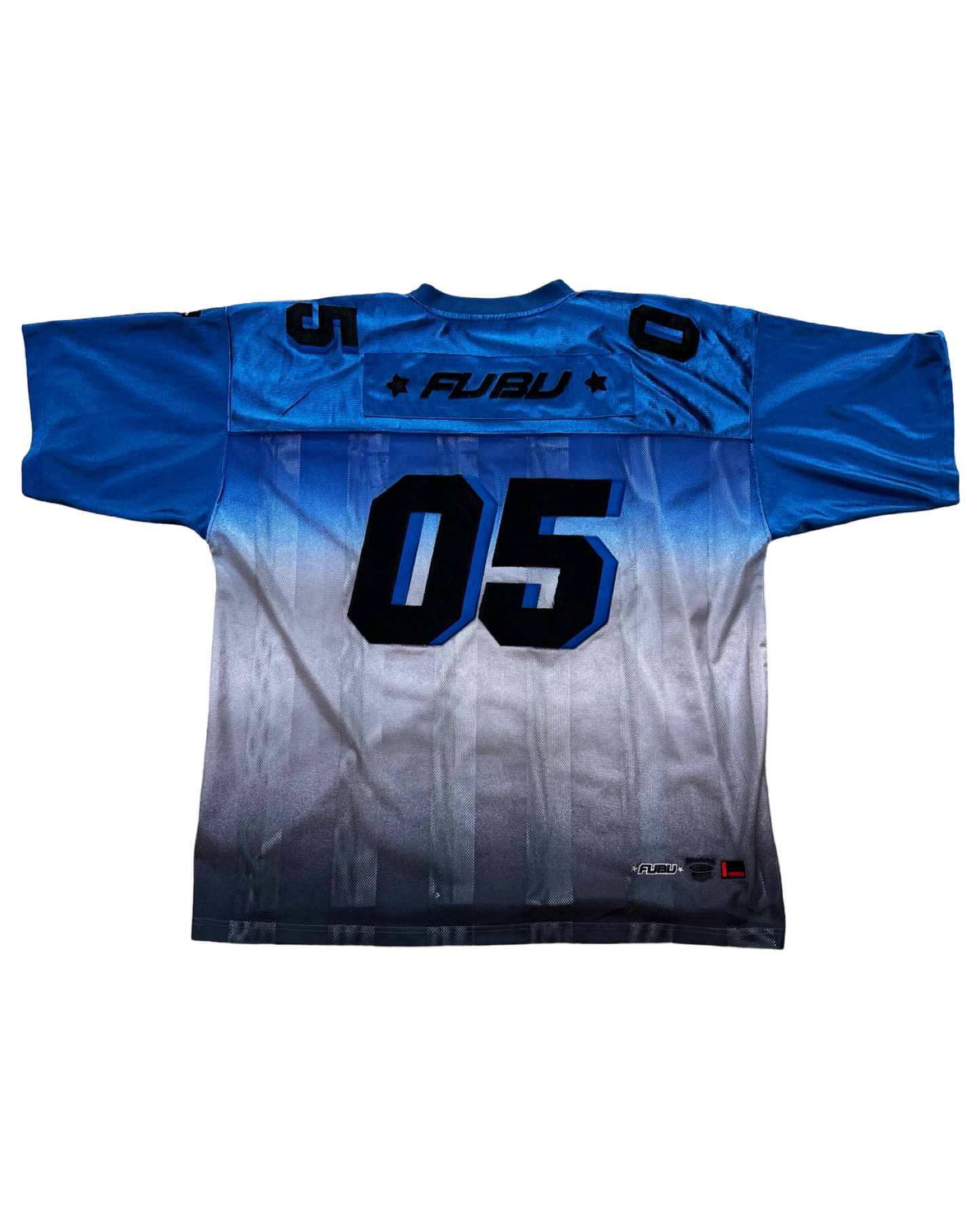 Vintage 2005 FUBU Blue Tie Dye Jersey