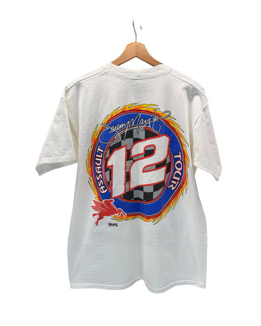 Vintage 1998 Nascar Mobil 1 Racing Double Sided Tee