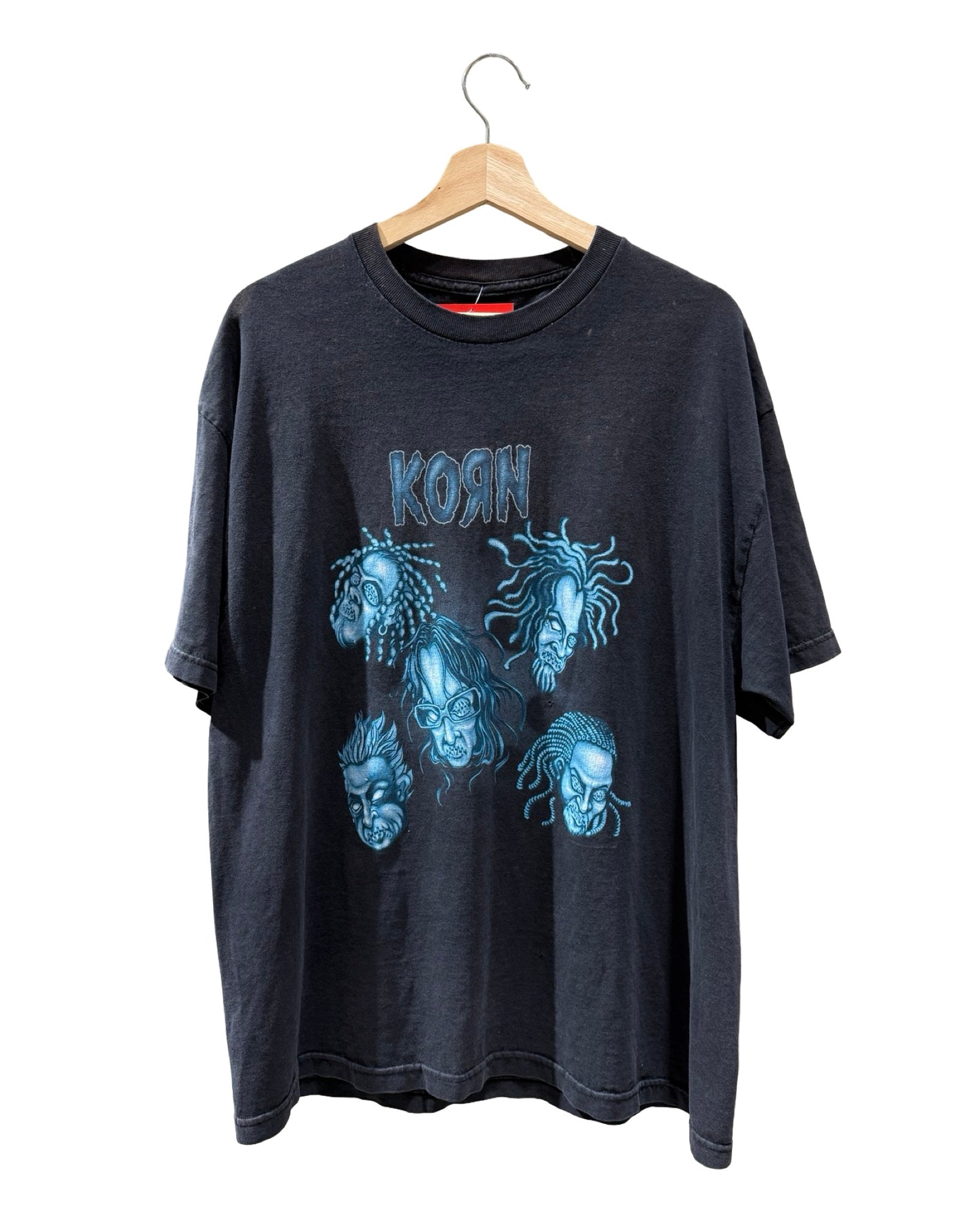 Vintage 2002 Korn Faces Promo Band Tee