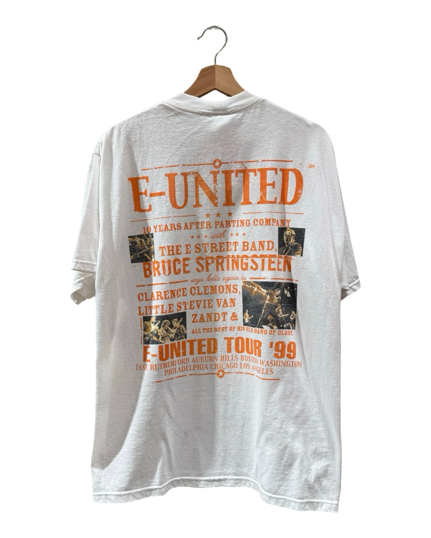 Vintage 1999 Bruce Springsteen E-Street Band Tour Tee