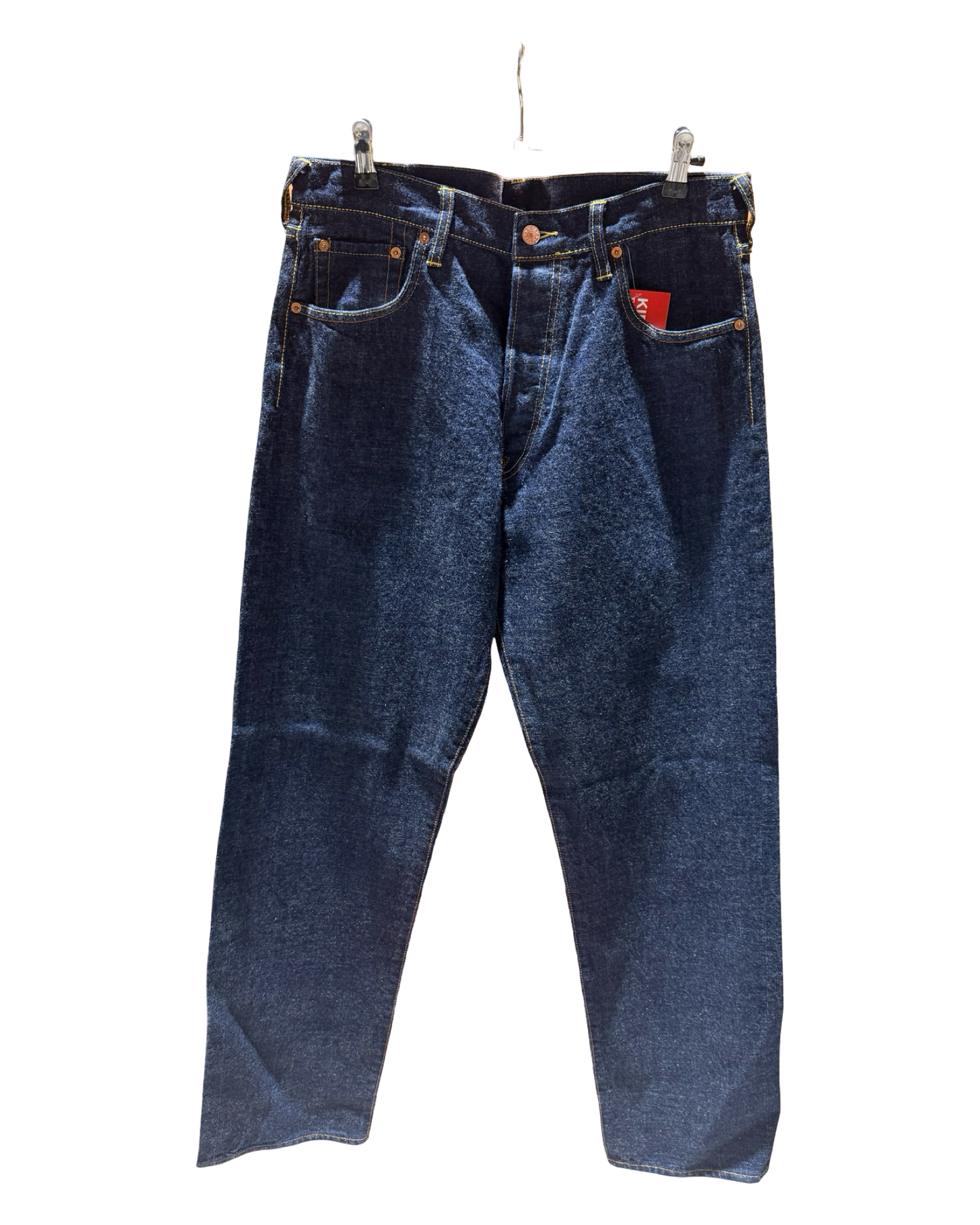 Vintage 00s Evisu Selvedge Denim Baggy Jeans 34