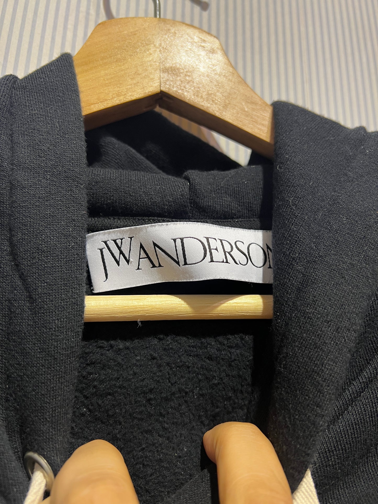 Archive JW Anderson Embroidered Logo Hoodie