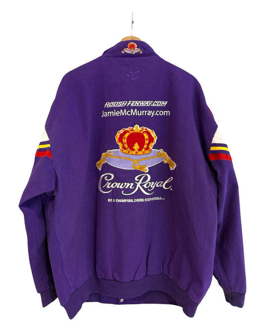 Vintage NASCAR Crown Royal Racing Jacket