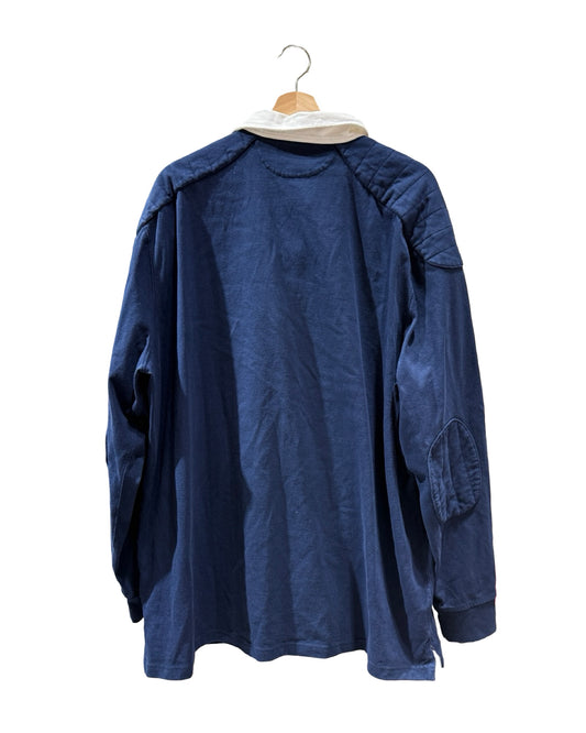 Vintage Polo Ralph Lauren Five Horsemen Navy L/S Rugby Shirt