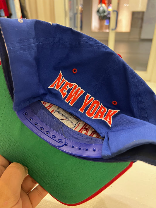 Vintage Rare 90s New York Rangers Snapback Hat