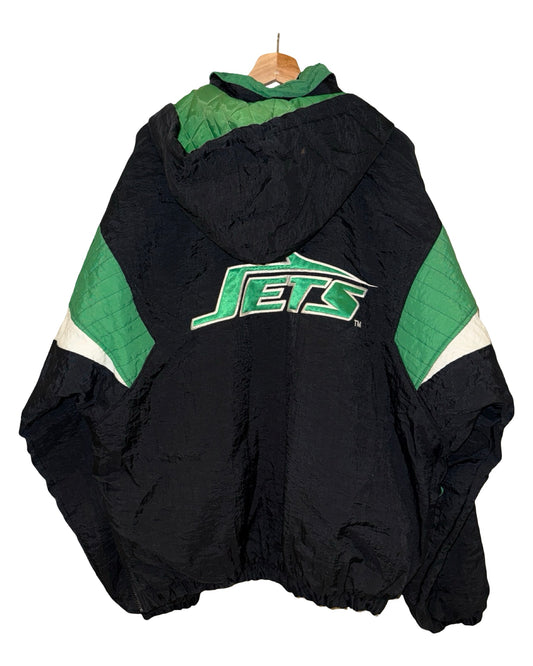 Vintage 90s New York Jets Starter Half Zip Jacket