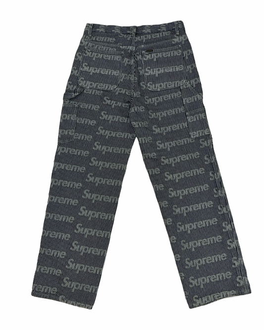 30 x 30 Archive SS/24 Supreme Denim Painter Striped Pants
