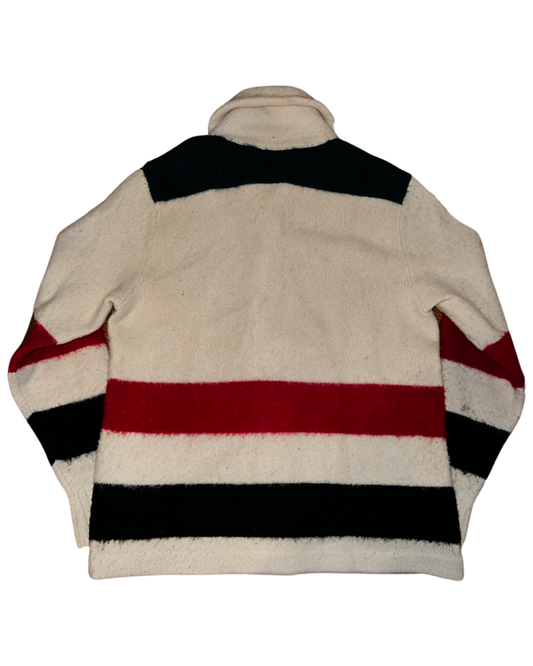 Vintage Ralph Lauren Rugby Shetland Wool Duffle Sweater