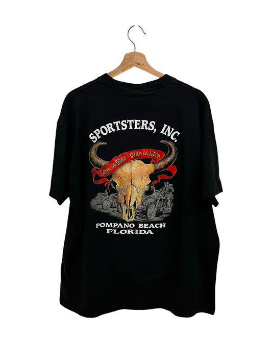 Vintage 90s Bad Ass Boys Harley Tee