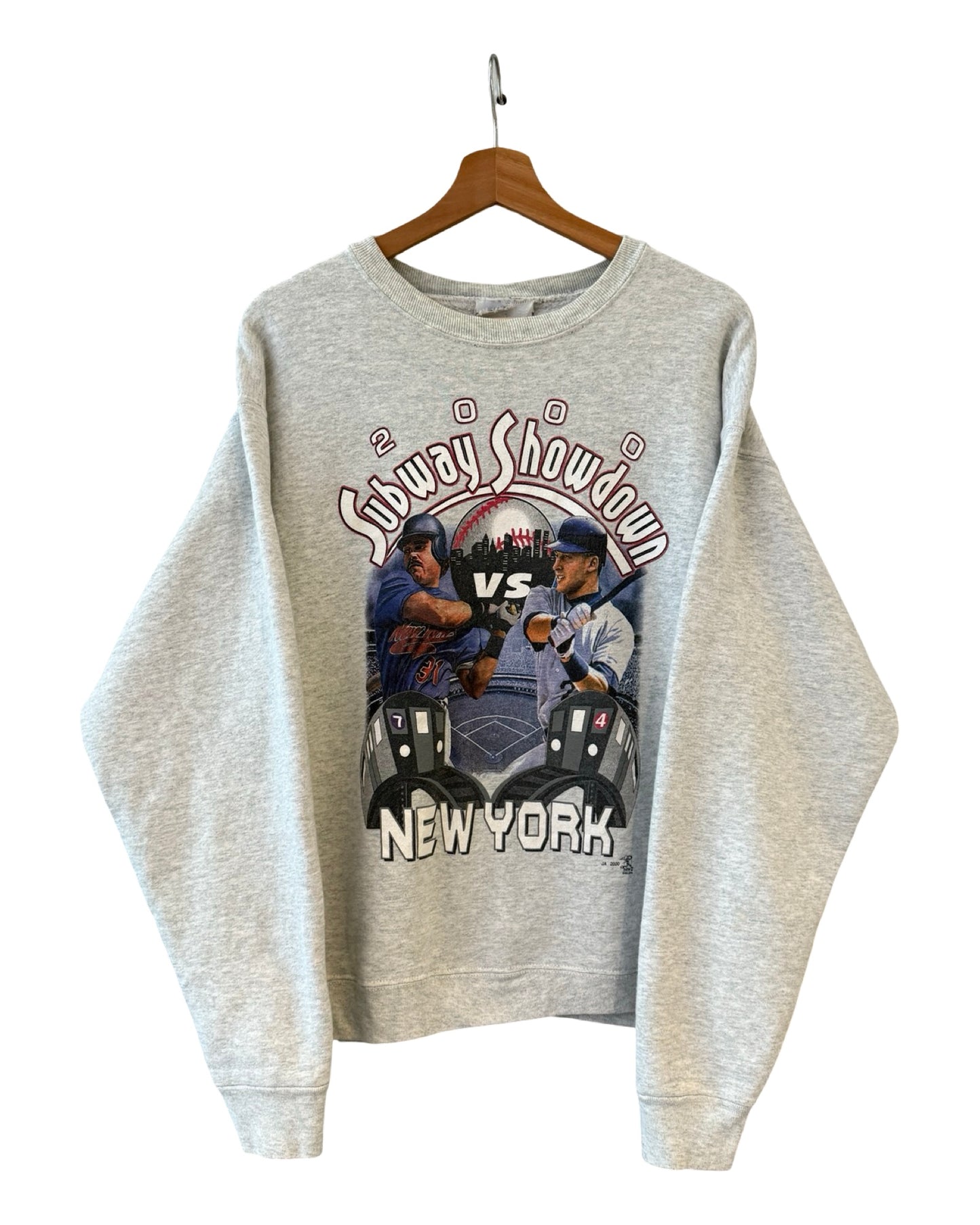 Vintage 2000 New York Subway Series Crewneck