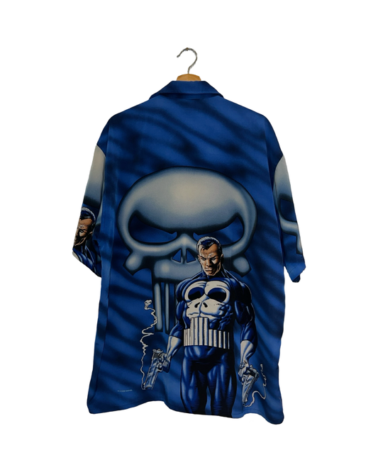 Vintage 2000 The Punisher All Over Print Marvel Shirt