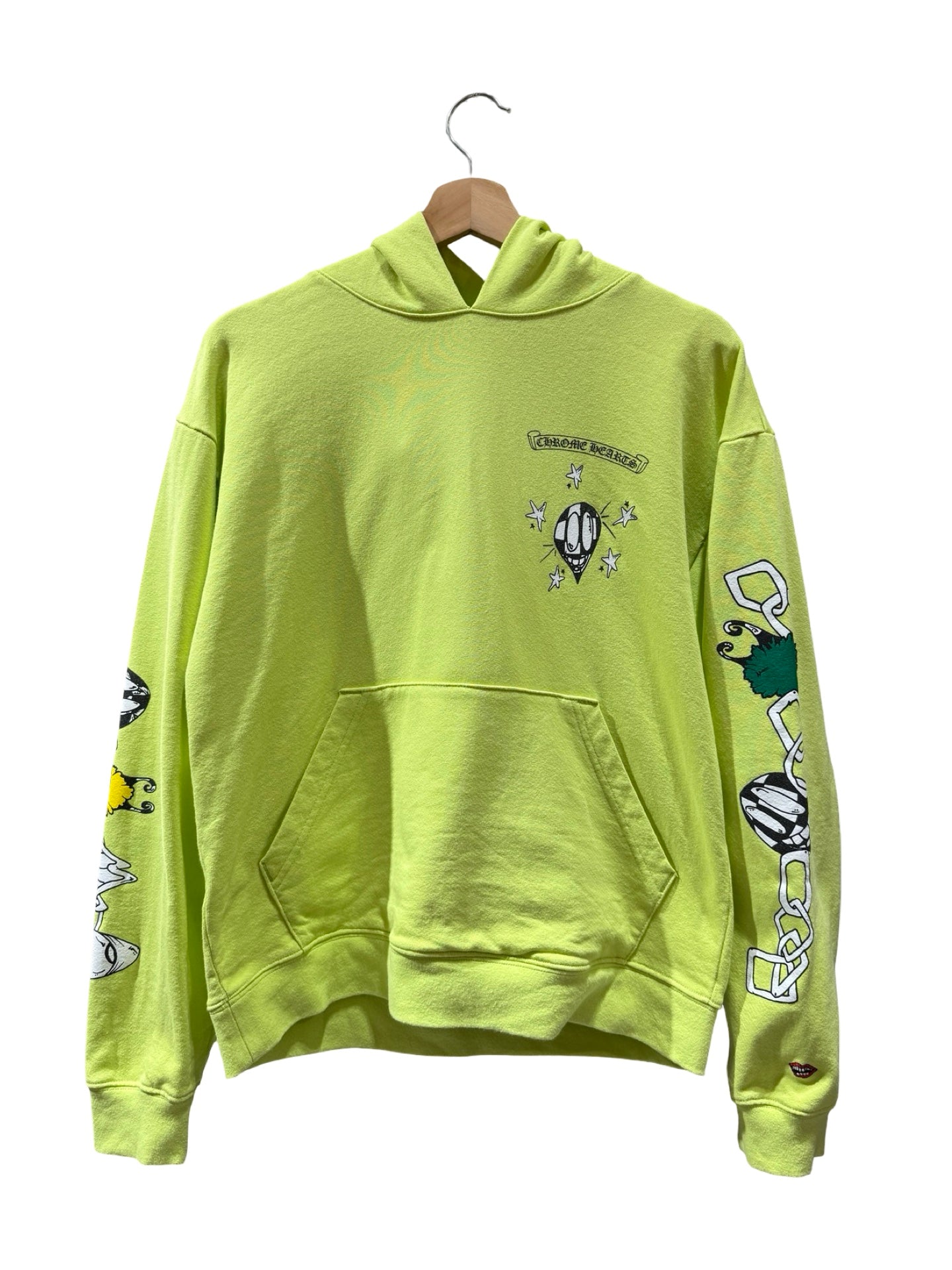 Chrome Hearts Matty Boy Lime Green Hoodie