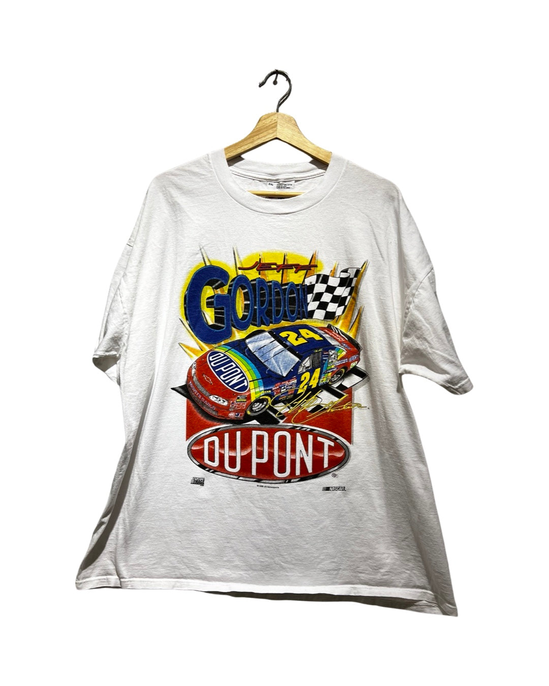 Vintage 1998 Nascar Jeff Gordon DuPont Promo Tee
